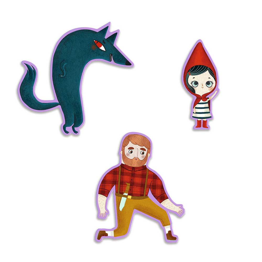 Story Puzzle Fiabe Classiche con Personaggi