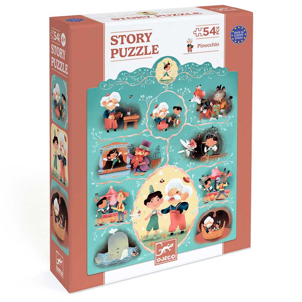 Story Puzzle Fiabe Classiche con Personaggi