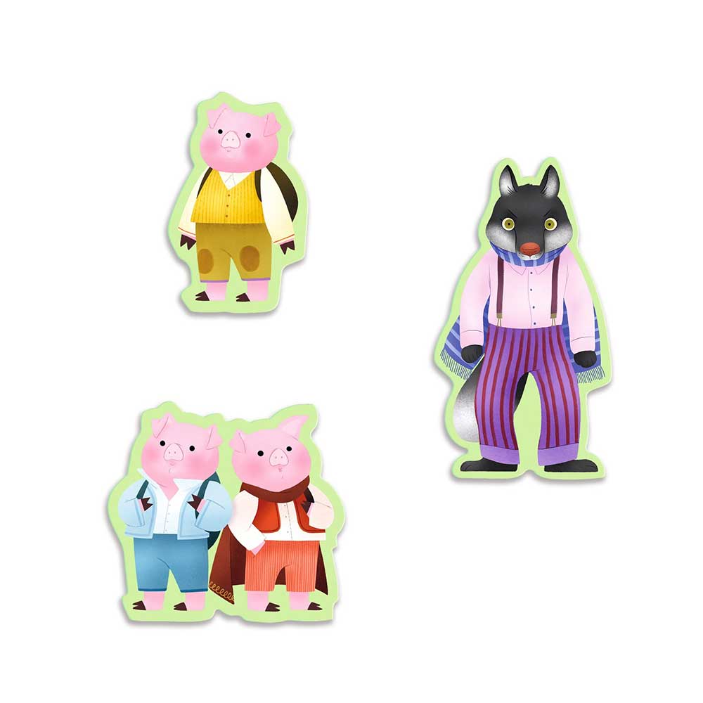 Story Puzzle Fiabe Classiche con Personaggi