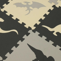 Tappeto sensoriale a incastro Dinosauri