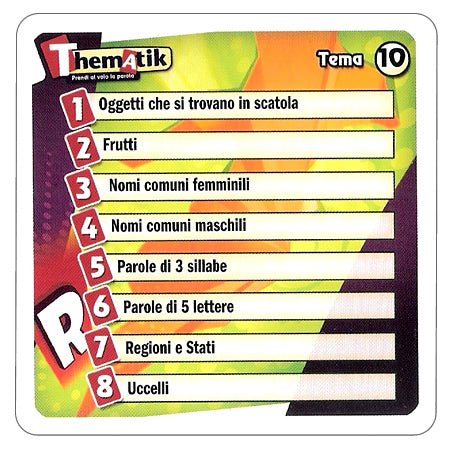 Thematik - Prendi al volo la parola