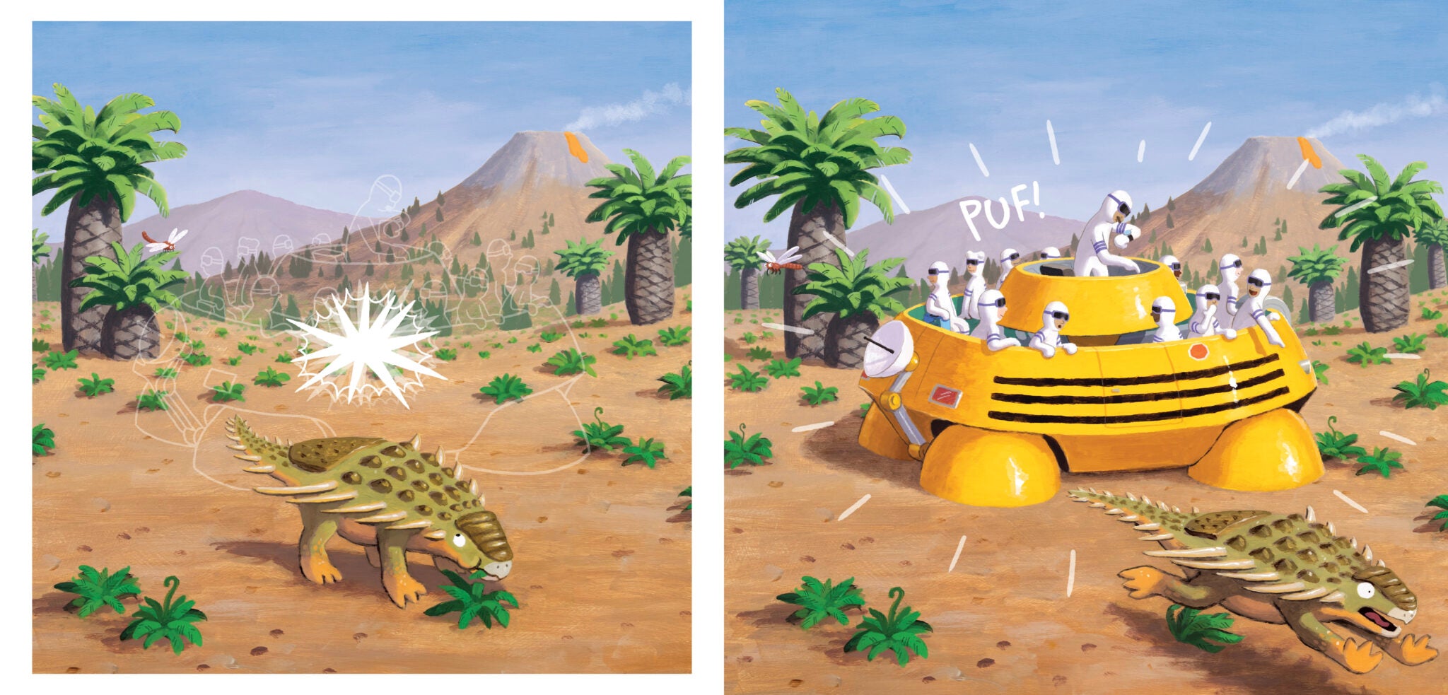 Gita nella Valle dei Dinosauri