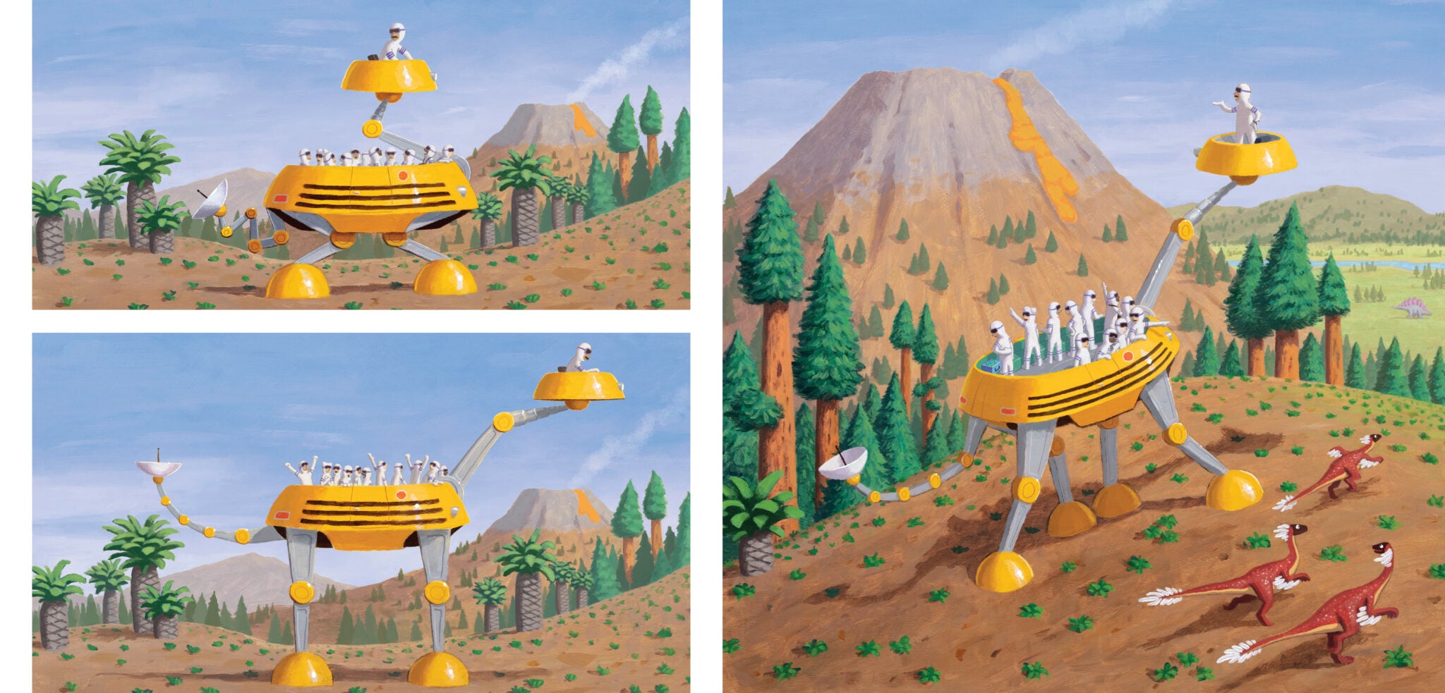 Gita nella Valle dei Dinosauri