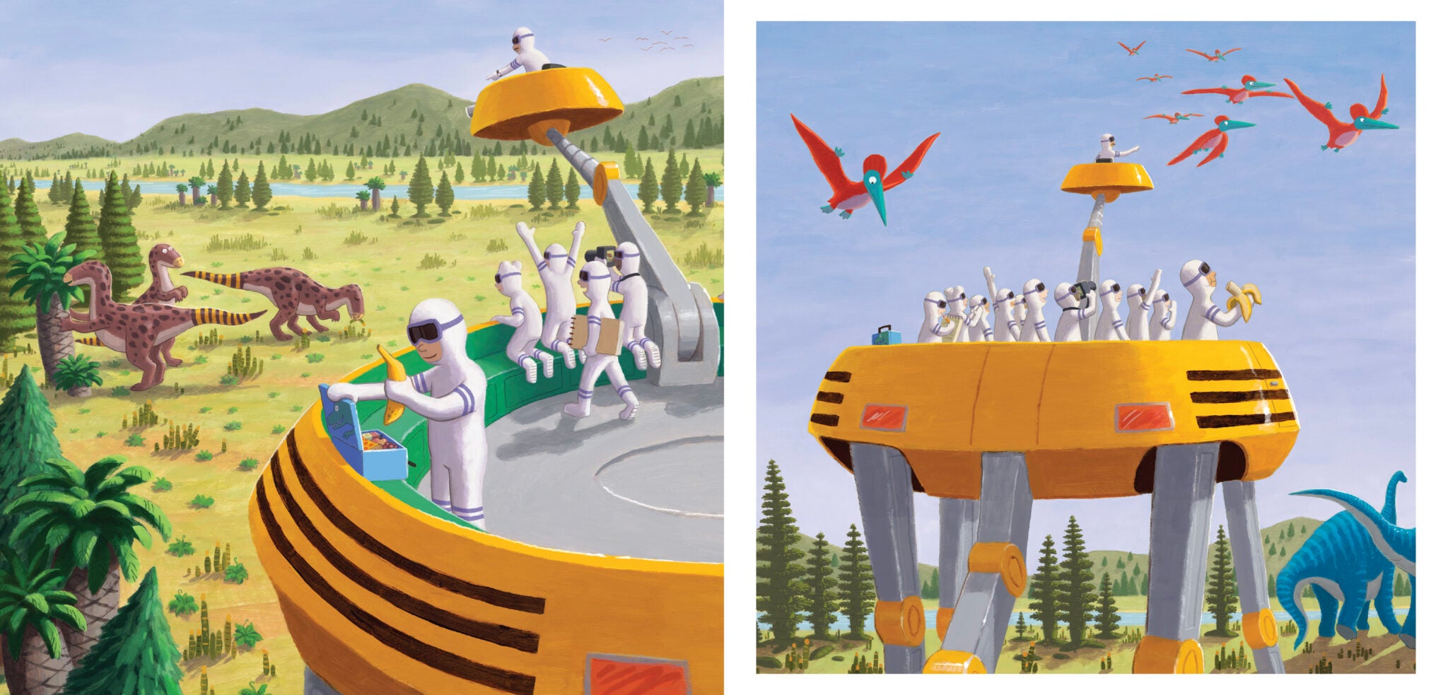 Gita nella Valle dei Dinosauri