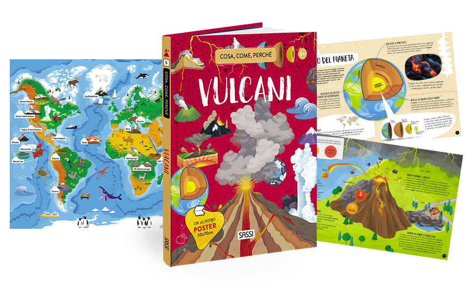 Il mega Atlante dei Vulcani