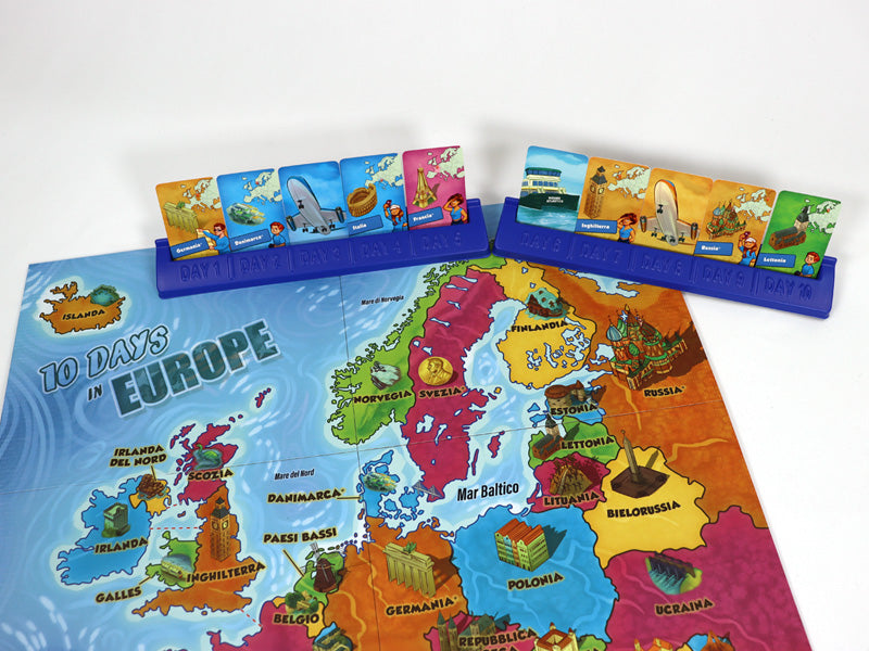 10 days in Europe - Gioco di società