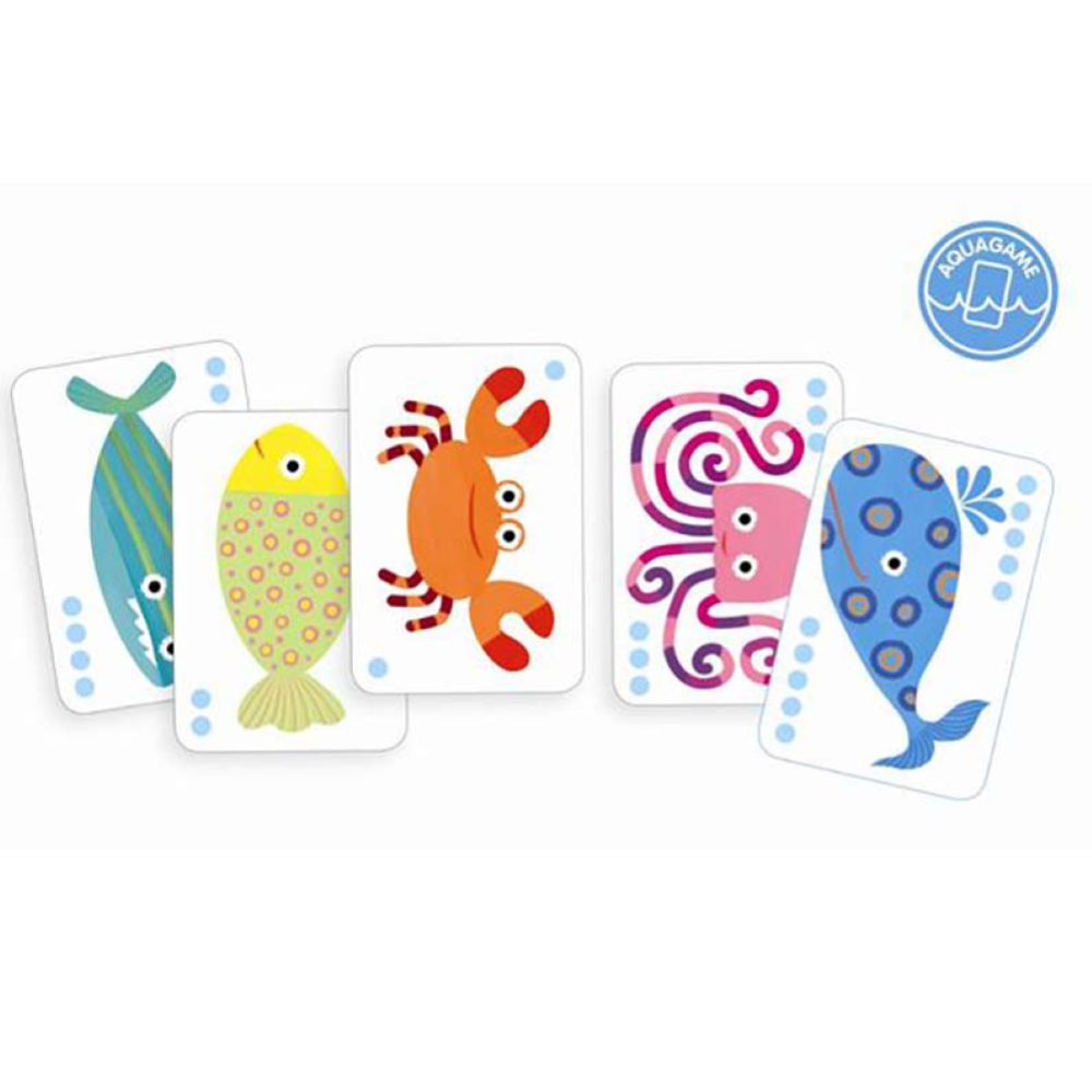 Bataplouf! Djeco Gioco di carte e di schizzi