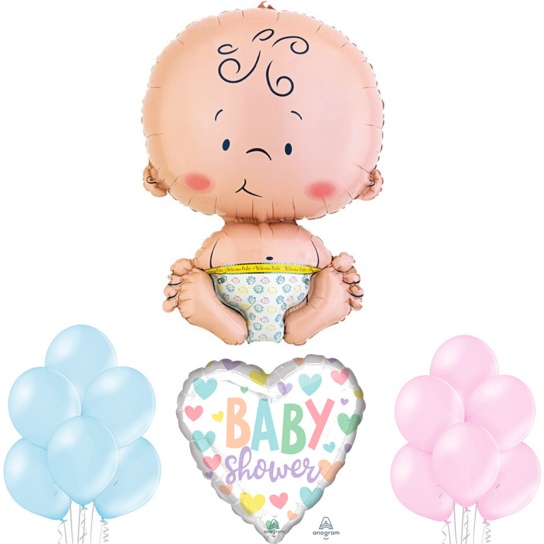 Palloncini Baby Shower bouquet