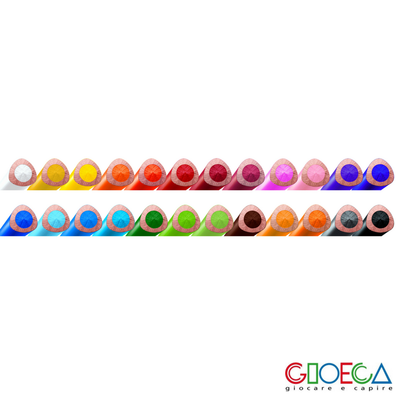 Matite colorate - LYRA GROOVE SLIM 24 colori