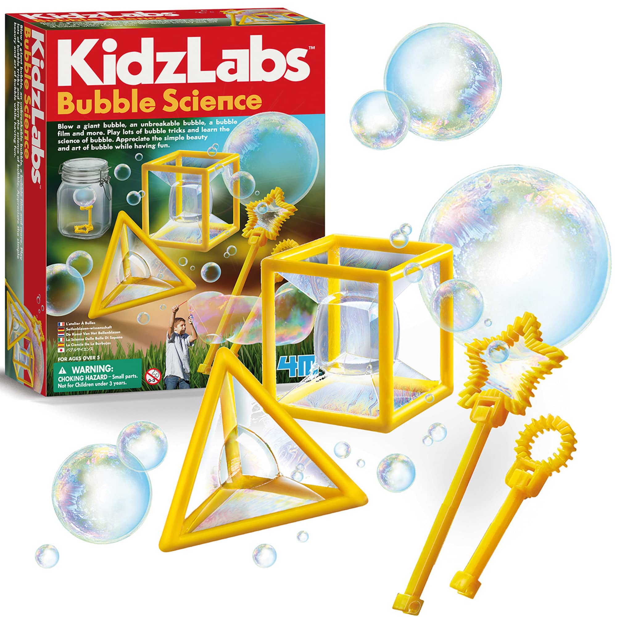 Laboratorio delle bolle di sapone
