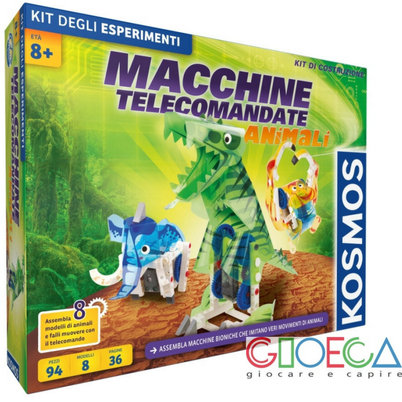 Costruzioni telecomandate MACCHINE TELECOMANDATE ANIMALI Gioeca