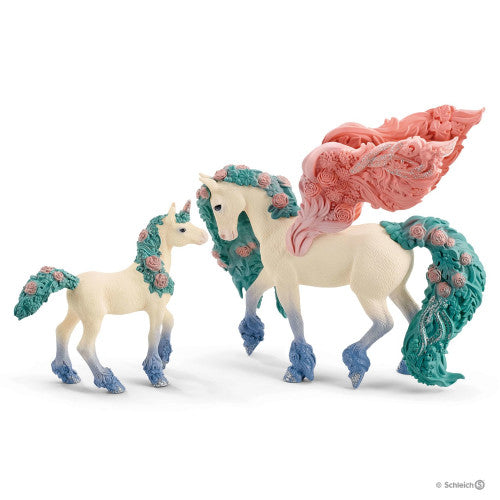 Unicorno blossom Schleich mamma giumenta
