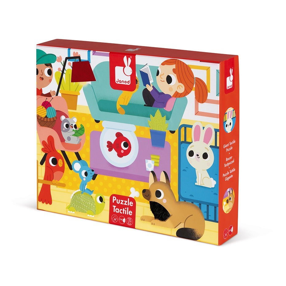 Puzzle tattile Animali domestici